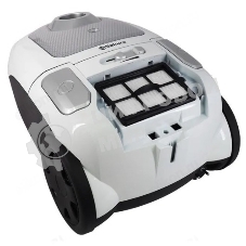 Пылесос Sakura SA-8316W черный/белый, 450/2400 Вт, уборка сухая, пылесборник мешок 4 л