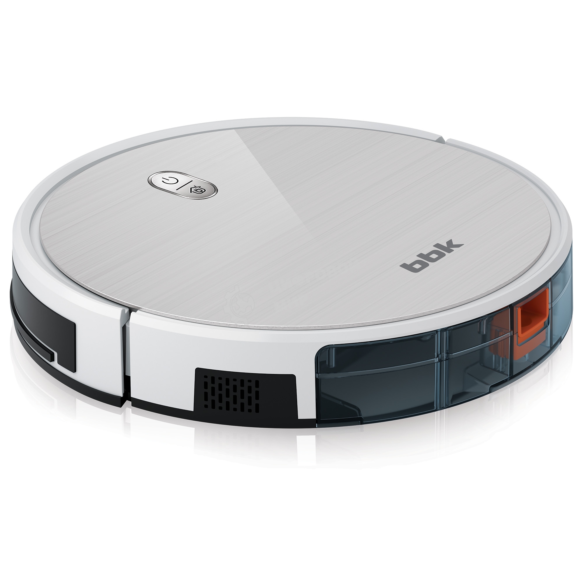 Робот-пылесос BBK BV3503 белый оникс, 2600 мА·ч Li-Ion, уборка влажная/сухая, пылесборник контейнер 0.6 л
