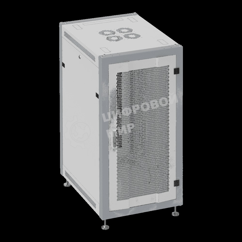 Шкаф коммутационный Sysmatrix SL 6615.733 напольный 15U 600x600 мм пер. дв. перфор. задн. дв. перфор. 800 кг серый 450 мм 37 кг 800 мм IP20 металл