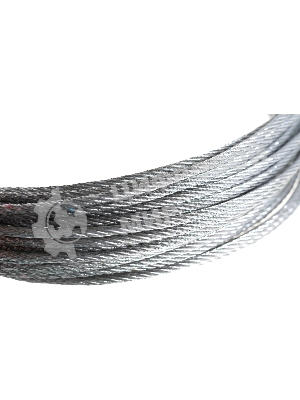 Трос стальной СТРОЙМЕТИЗ 4140060 3.0 мм DIN 3055 цинк (уп.20 м) подвес
