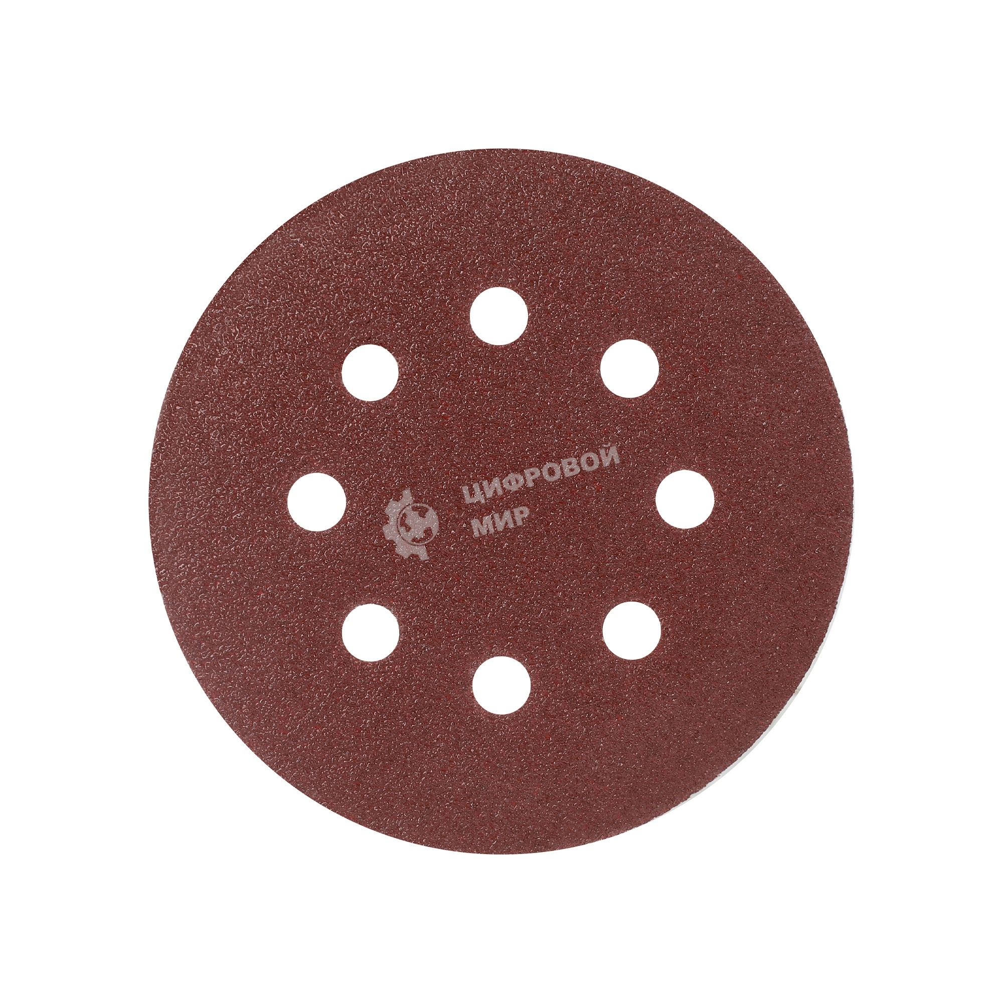 Круг шлифовальный PATRIOT на липучке, 125 мм, Р60, 8 отверстий, 5 шт
