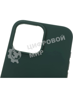 Чехол Microfiber Case для Apple iPhone 16 Pro Max зеленый опал, Borasco