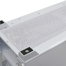 Компьютерный корпус без блока питания HSPD M740, Mesh Mid Tower, белый, TG, 0.6 SPCC, no fans, E-ATX, ATX, mATX, mITX, 170/400/200мм, 4x2.5