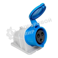 Розетка стационарная наружная 123 2Р+РЕ 32А 220 В IP44 PROxima EKF ps-123-32-220-PRO