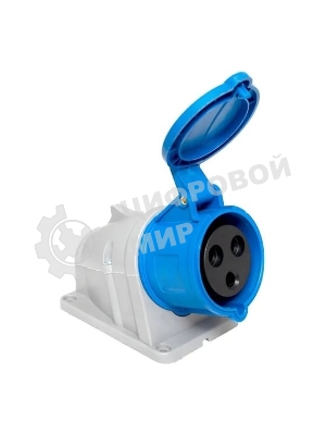 Розетка стационарная наружная 123 2Р+РЕ 32А 220 В IP44 PROxima EKF ps-123-32-220-PRO