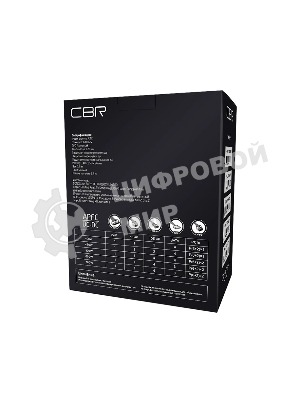 Блок Питания CBR PSU-ATX450-12GM, 450Вт,80 PLUS Bronze, 120мм, черный