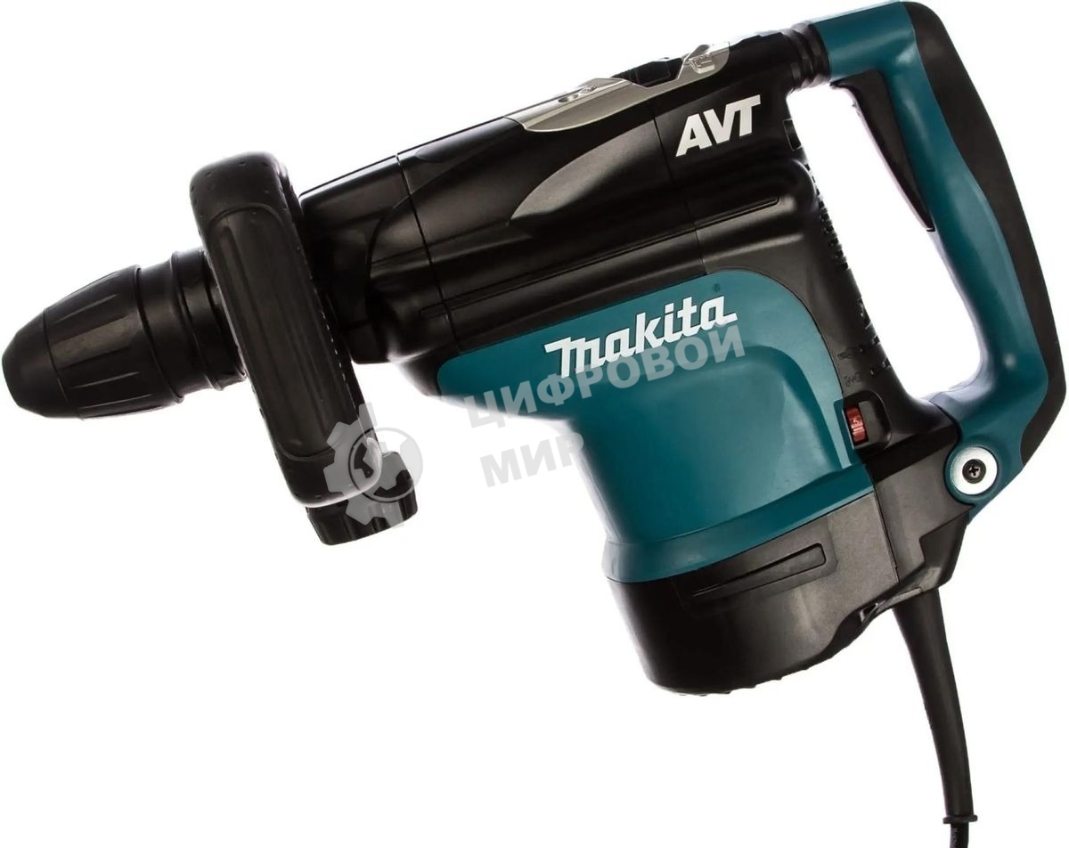 Перфоратор Makita HR4511C SDS-max HR4511C 1300Вт,2реж,2.7-13Дж,1250-2750у\м,7.8кг,чем,ABT,антивиб рукоятка