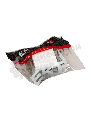 Механизм выключателя EKF UP1-SWW-31 трехклавишный, белый Эпика