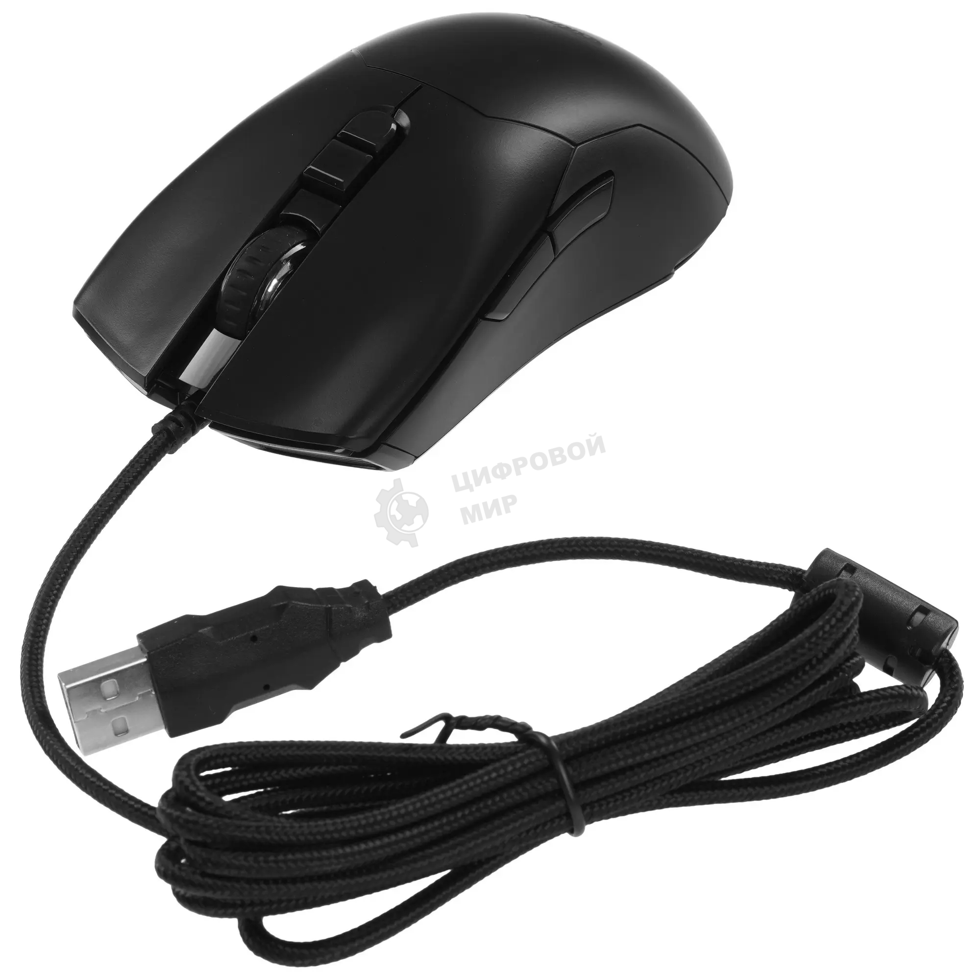 Мышь проводная Ritmix ROM-216 Black