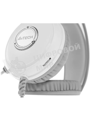 Гарнитура A4Tech Fstyler FH300U белый, проводная, подсветка