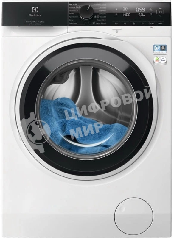 Стиральная машина Electrolux EW8F4484EU белый, загрузка фронтальная 8 кг, 1400 об/мин, класс: A