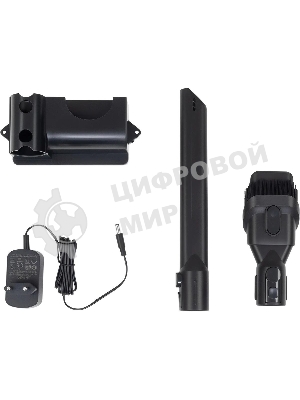 Пылесос вертикальный Vitek VT-CLS01LIGHT темно-серый/серебристый, питание от аккумулятора, 250 Вт, уборка сухая, пылесборник 0.55 л