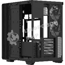 Компьютерный корпус Formula V Line Crystal Z7 PA Black, ATX, TYPE-C*1, USB3.0*1, Front+Side Glass, SIDE 3x PERFORMANCE ARGB, REAR 2x PERFORMANCE ARGB