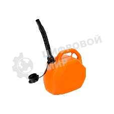 Канистра для ГСМ Stels пластиковая, со скошенными углами, 5 литров