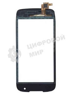 Сенсорное стекло (тачскрин) для Fly IQ4405 Quad EVO Chic 1, черное