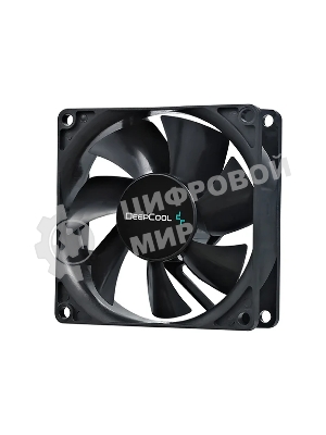 Вентилятор для корпуса DEEPCOOL XFAN 80 черный, 80 мм, 1800 об/мин, 20.3 дБ, Molex