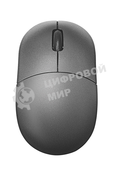 Мышь проводная Qumo Simple Office M92 серый, 1000 dpi, USB, кнопки - 3