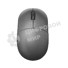 Мышь проводная Qumo Simple Office M92 серый, 1000 dpi, USB, кнопки - 3