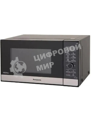 Микроволновая печь Panasonic NN-GD38HSZPE черный, 23 л, 1000 Вт, переключатели - сенсор, поворотный механизм