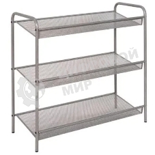 Подставка для обуви ЗМИ Женева 23 ПДО Ж23 ГР графит, 3 полки