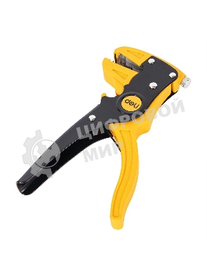 Автоматические клещи для снятия изоляции (стриппер) Deli DL2003 180мм, диапазон зачистки 0,5-6 мм, пружина с автоматическим возвратом