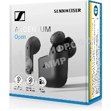 Беспроводные наушники Sennheiser Accentum Open черный, полноразмерные, Bluetooth, до 50 ч