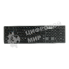 Клавиатура Gembird KBW-8460 беспроводная, Bluetooth, радиоканал, чёрный