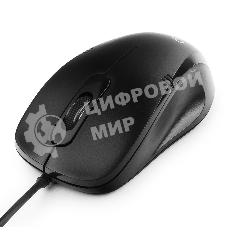 Мышь проводная Gembird MOP-110 черный, 1000 dpi, USB, кнопки - 3