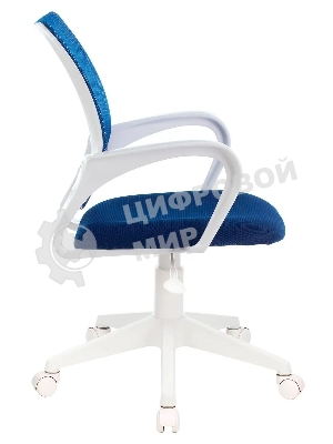 Кресло Бюрократ CH-W695NLT TW-05N TW-10N темно-синий, сетка/ткань, 120 кг, механизм качания