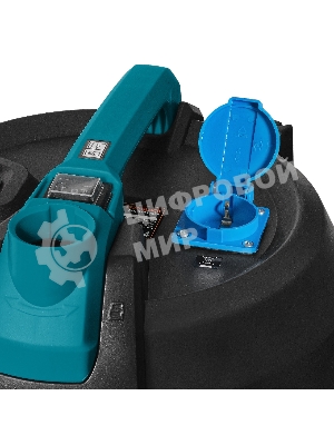 Строительный пылесос Bort BSS-1220 черный (93412598) 240/1200 Вт, уборка сухая/влажная, пылесборник мешок/контейнер, 20 л