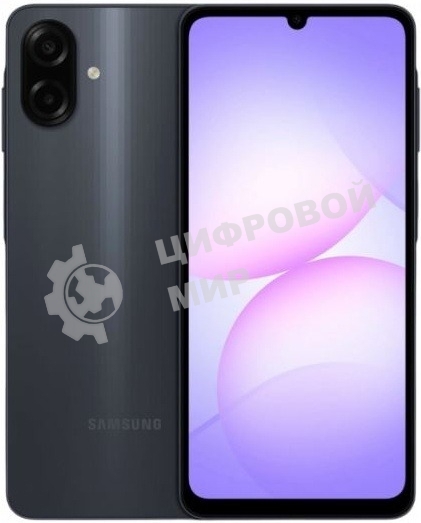 Смартфон Samsung Galaxy A07 4/64Gb черный