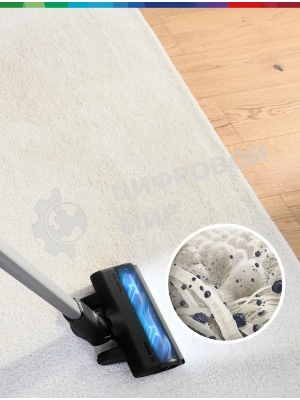 Пылесос вертикальный Bosch BCS931GAC серый, питание от аккумулятора, уборка сухая, пылесборник 0.4 л