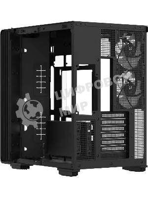 Компьютерный корпус Formula V Line Crystal Z7 PA Black, ATX, TYPE-C*1, USB3.0*1, Front+Side Glass, SIDE 3x PERFORMANCE ARGB, REAR 2x PERFORMANCE ARGB