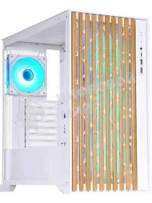 Компьютерный корпус Aerocool/Formula TimberLine T0 белый без БП mATX 6x120мм 6x140мм 2xUSB3.0 audio