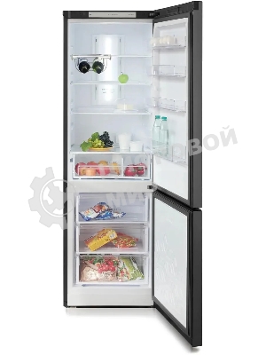 Холодильник Бирюса Б-W960NF графит двухкамерный 240/100л морозилка снизу, No Frost