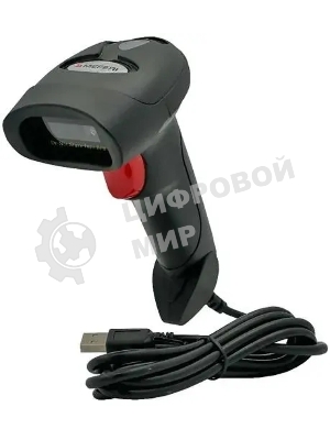 Сканер штрих-кода ручной Meferi MS25C (MS25C-HL5OWWST) 1D/2D, проводной, USB, черный