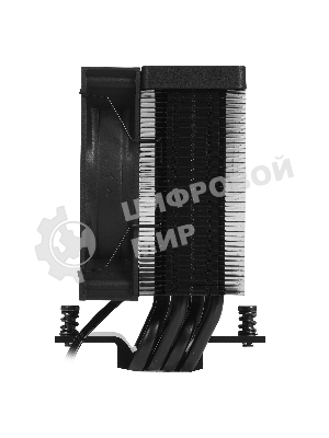 Кулер для процессора Ocypus Gamma A40 BK Gamma-A40-BK1NNWN00X-GL черный 100мм алюминий+медь 29,5db 4-pin 200W 133мм
