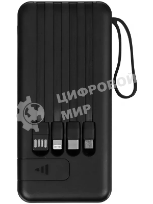 Портативный аккумулятор Tecno OnGO L101 10000mAh 12W 2.4A 2xUSB-A/USB-C черный