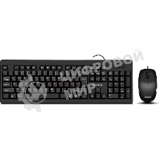 Комплект клавиатура + мышь SVEN KB-S320C клавиатура и мышь черные (USB, 105 кл, 4 кнопки, 1000 dpi)