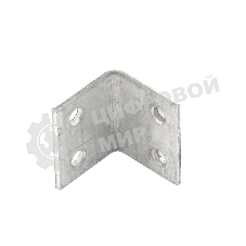 Уголок мебельный Сибртех 46510 2,0 мм, 25х25х30 мм, цинк