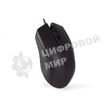 Мышь проводная A4Tech OP-760 черный, 1200 dpi, USB, кнопки - 3