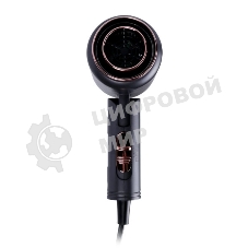 Фен Centek CT-2202 серый, 1600 Вт, компактный, ионизация