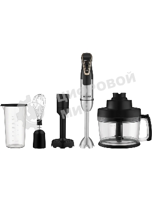 Блендер погружной Rondell RDE-1303 1800 Вт, черный/нержавеющая сталь