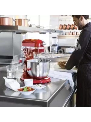 Миксер с подъемной чашей KitchenAid 5KSM7990XEER Professional 6.9 л красный