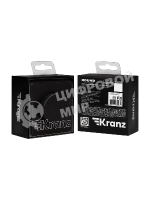 Светорегулятор Kranz KR-78-0732-3 ROUND (диммер) 300Вт с/у оникс
