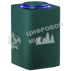 Умная колонка Яндекс Станция Макс, 65Вт, с экраном, 1 динамик, часы, Алиса, Wi-Fi, Bluetooth 5.0, Zigbee, зеленый