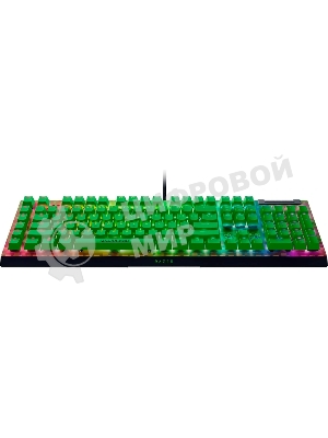 Клавиатура Razer BlackWidow V4 X Green Switch Minecraft Edition проводная, USB Type-A, зеленый