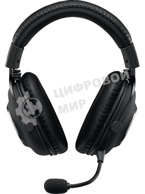 Гарнитура Logitech G Pro X Gaming Headset чёрный, проводная, USB/3.5 мм
