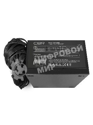 Блок Питания CBR PSU-ATX450-12GM, 450Вт,80 PLUS Bronze, 120мм, черный
