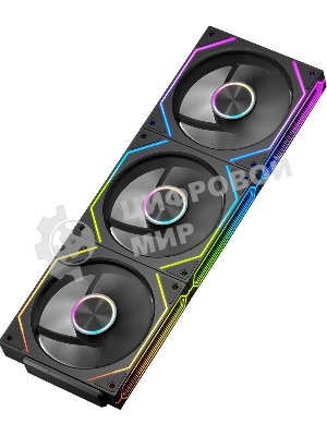 Вентилятор для корпуса PcCooler F3 X120R BK Reverse ARGB 120х120x25 черный 4-pin 28.4дБ (F3 X120R ARGB BK) Ret